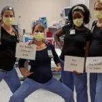 Pregnant ER Nurses send a message to all: Please Stay Home!